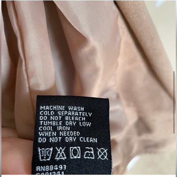 Blanc Noir Suede Zip-up Jacket XS - Picture 7 of 7